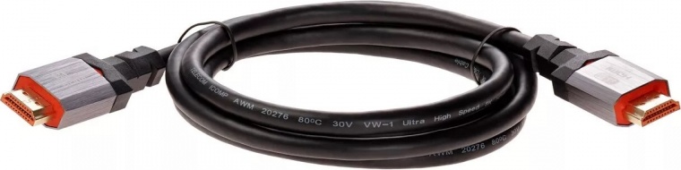 Кабель HDMI Telecom 19m/m ver. 2.1 (8K, 60 HZ, 1m) метал (TCG365-1M)