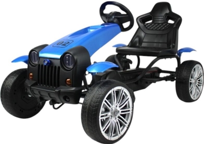 Детский веломобиль RiverToys (C222CC-BLUE) синий