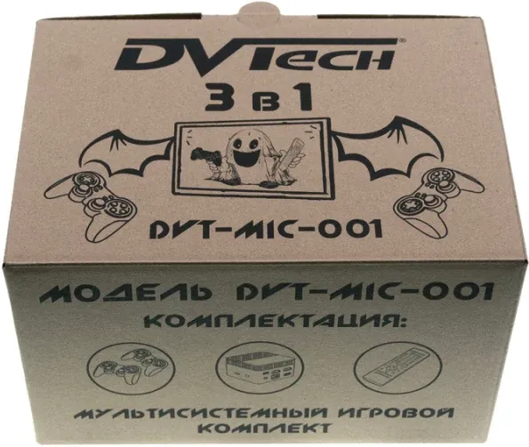 Мультисистемный игровой комплекс 3 в 1 DVTech MIC-001 BK