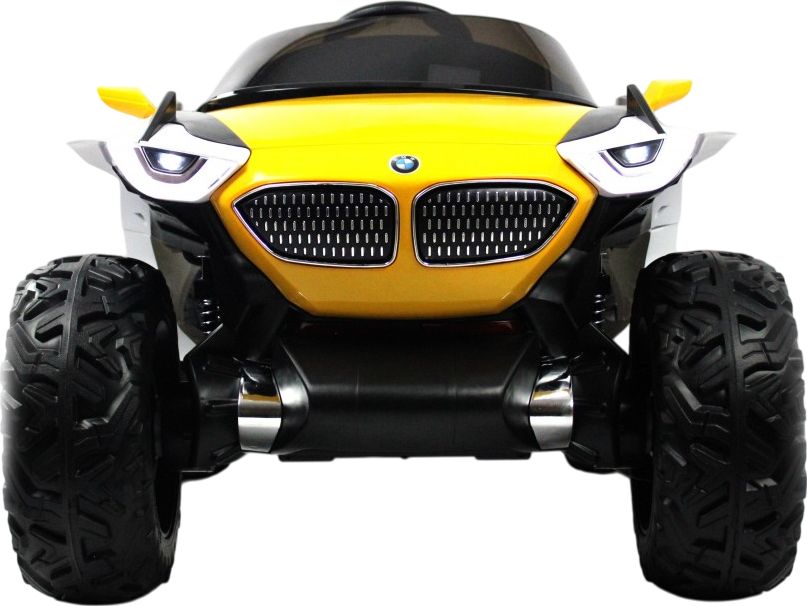 Детский электромобиль RiverToys K888AM желтый