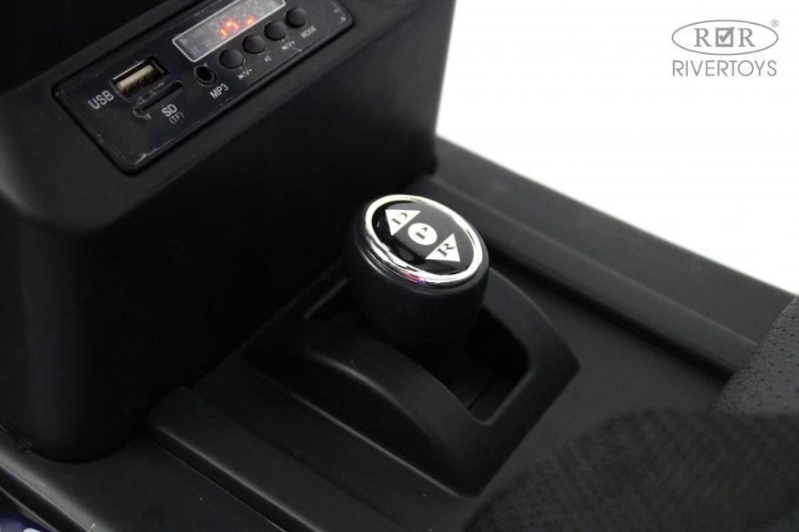 Детский электромобиль RiverToys O555OO синий