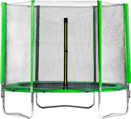 Батут DFC Trampoline Fitness 10ft зеленый, наружн.сетка (305см) 10FT-TR-LG