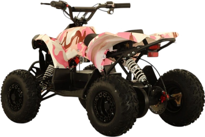 Детский электроквадроцикл RiverToys (MARK) (розовый камуфляж)
