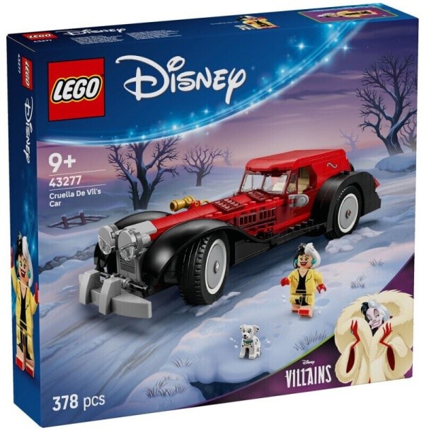 (EU) Конструктор LEGO Disney Автомобиль Круэллы (43277)