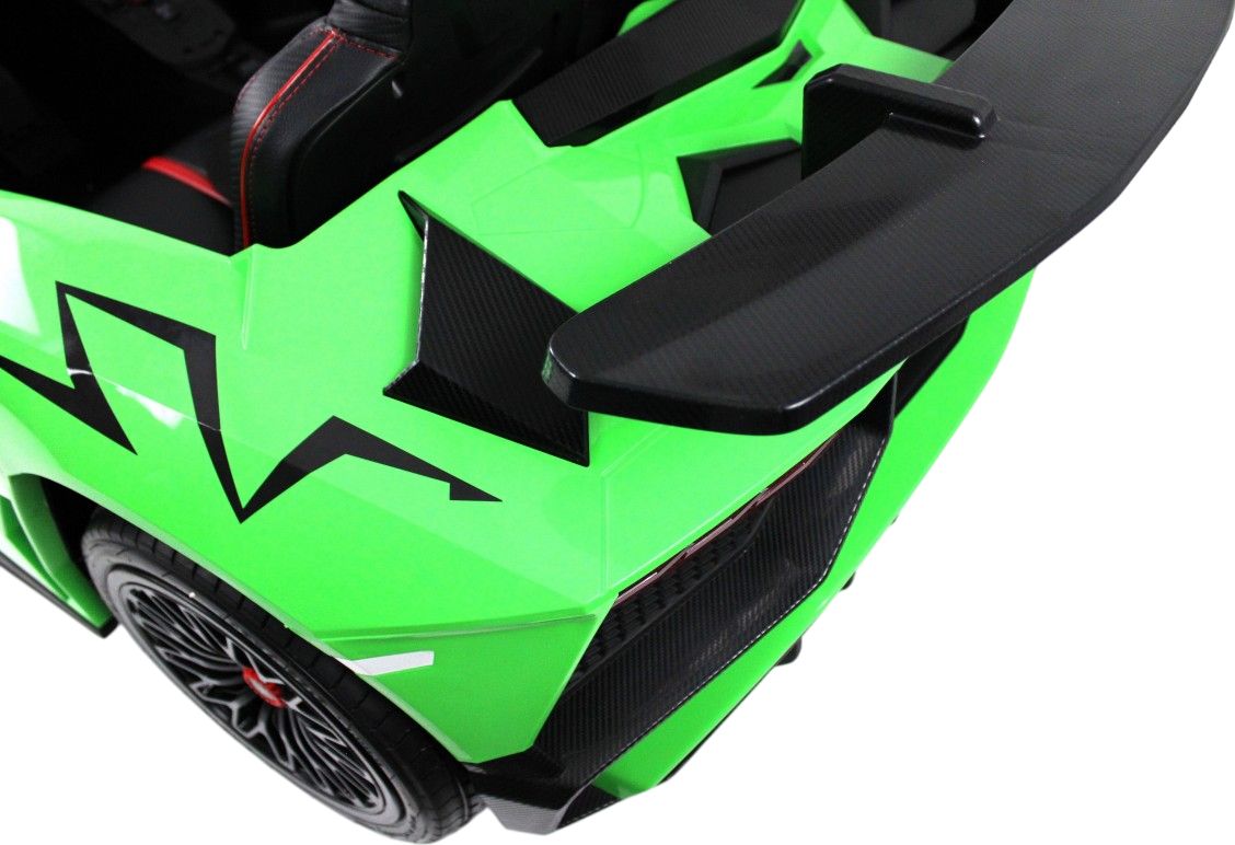 Детский электромобиль RiverToys Lamborghini Aventador SV (M777MM) зеленый