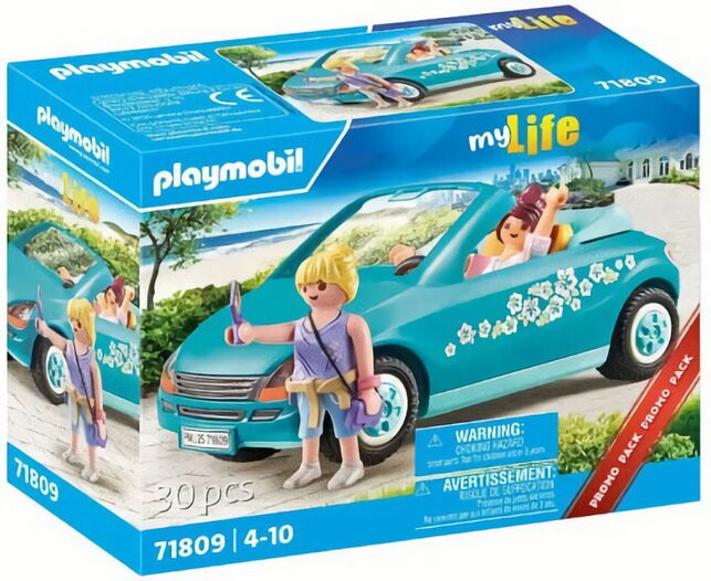 (EU) Конструктор Playmobil My Life Кабриолет (71809)