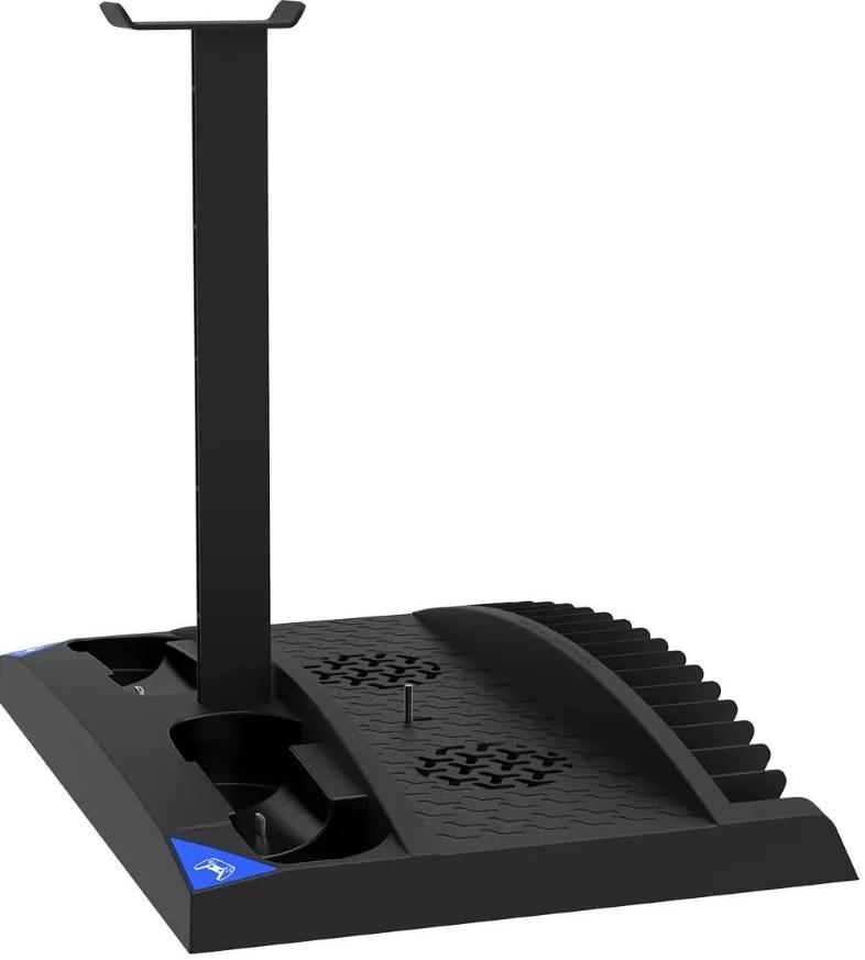 Sony PlayStation 5 (PS5) + 2-й геймпад + многофункциональный стенд (подставка) iPega + зарядная станция для 2-х геймпадов