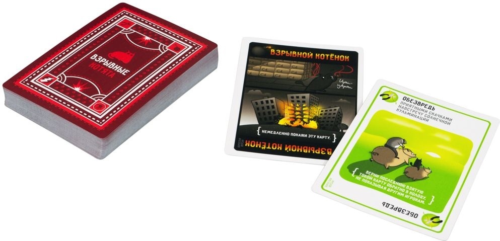 (EU) Настольная игра Hobby World Взрывные котята 18+