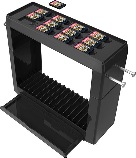 Стеллаж для хранения DOBE для Nintendo Switch (черный) (TNS-19051)