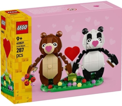 (EU) Конструктор LEGO Влюбленные медведи (40821)