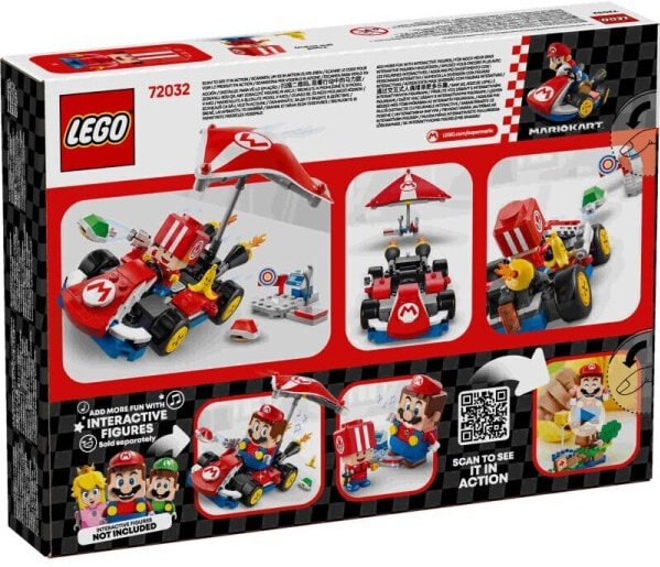 (EU) Игрушечное LEGO Super Mario Стандартный автомобиль (72032)