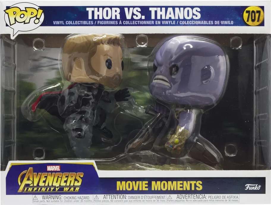 Фигурка Funko POP! Movie Moments Marvel Avengers Infinity War Thor vs Thanos (707)