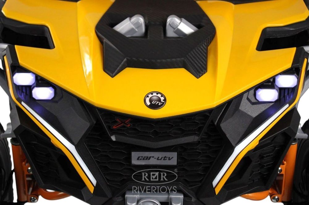 Детский электромобиль RiverToys (Z707ZZ) (желтый)
