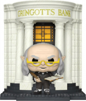 Фигурка Funko POP! Vinyl: Deluxe Harry Potter: Diagon Alley: Gringotts Head Goblin and Gringotts Bank Эксклюзив (58126)