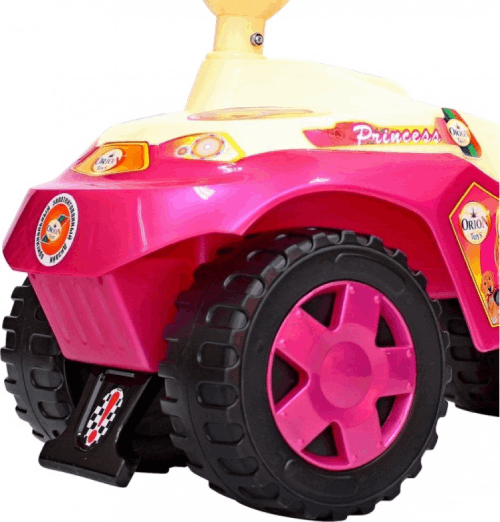 Каталка Orion Toys Ориоша с клаксоном (розовая)