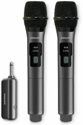 Беспроводной динамический микрофон Microphone DLM3491SP Б/С, 2 шт