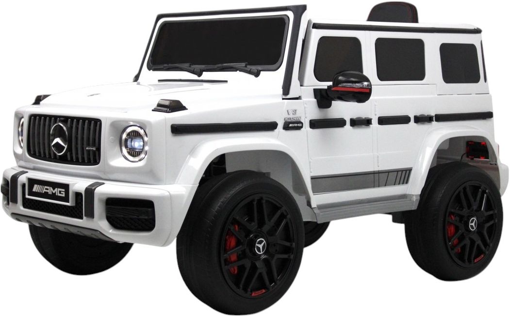 Детский электромобиль RiverToys Mercedes-Benz G63 4WD (Mercedes-AMG-G63-4WD-K999KK-WHITE) белый