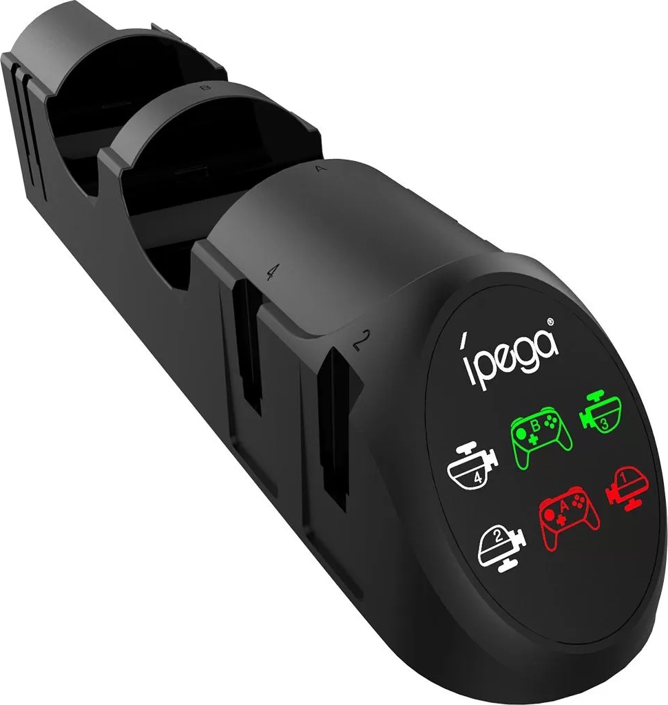 Зарядная станция iPega 6-в-1 для Nintendo Switch PG-9187 (чёрный)