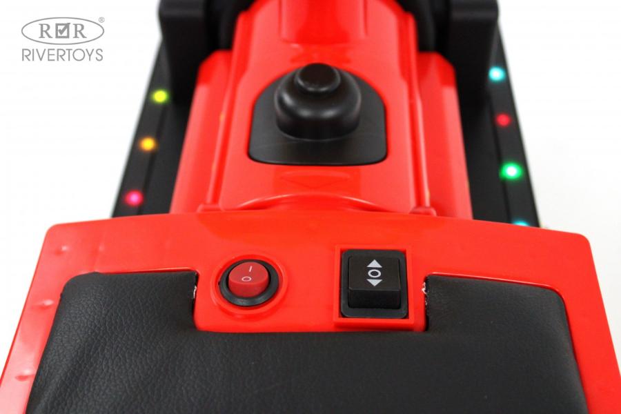 Детский электромобиль RiverToys K008AM красный