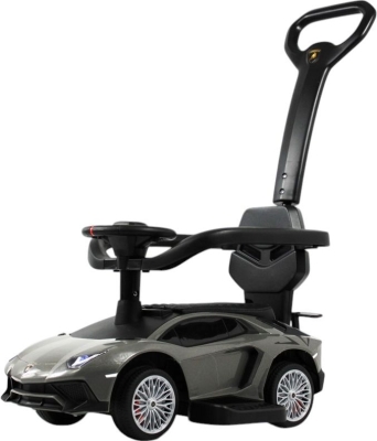 Детский толокар RiverToys (M555MM-M-GRAY) серый