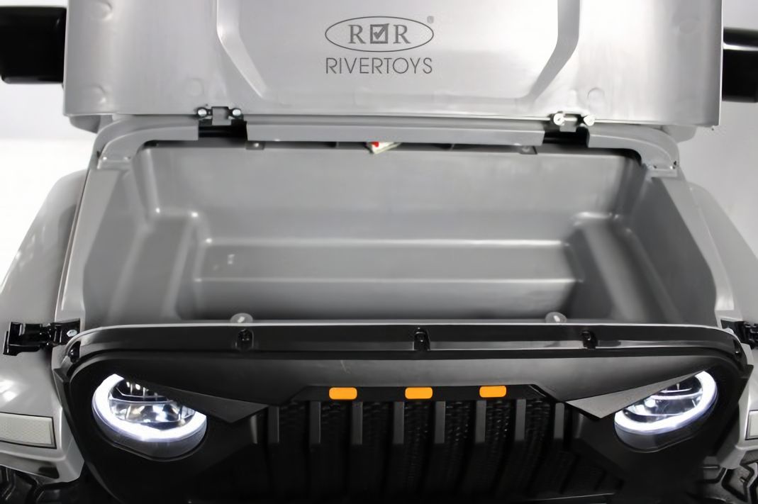 Детский электромобиль Jeep A222AA серый