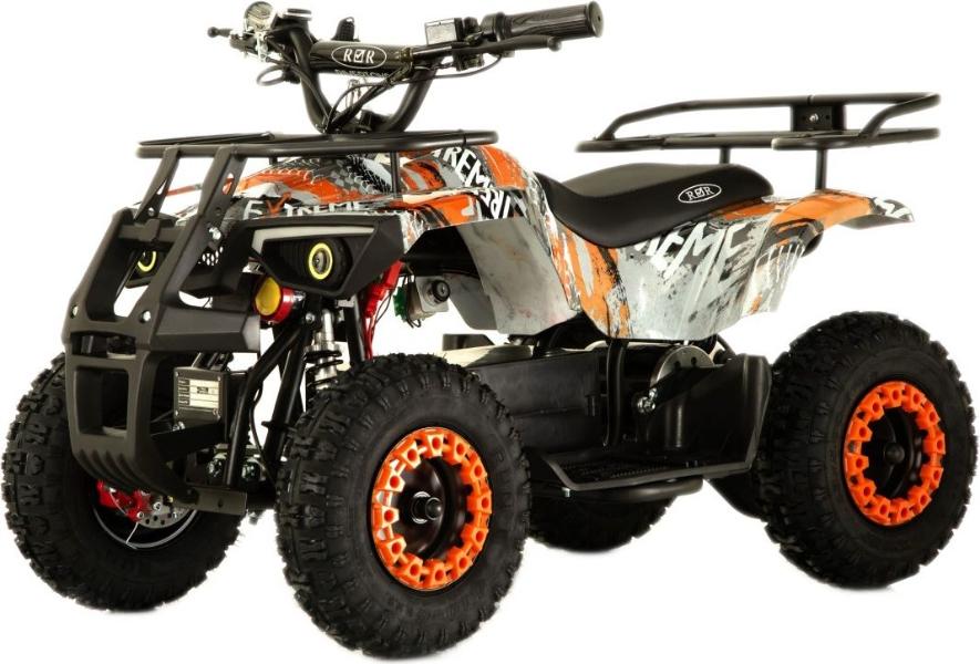 Детский электроквадроцикл RiverToys TIKI оранжевый