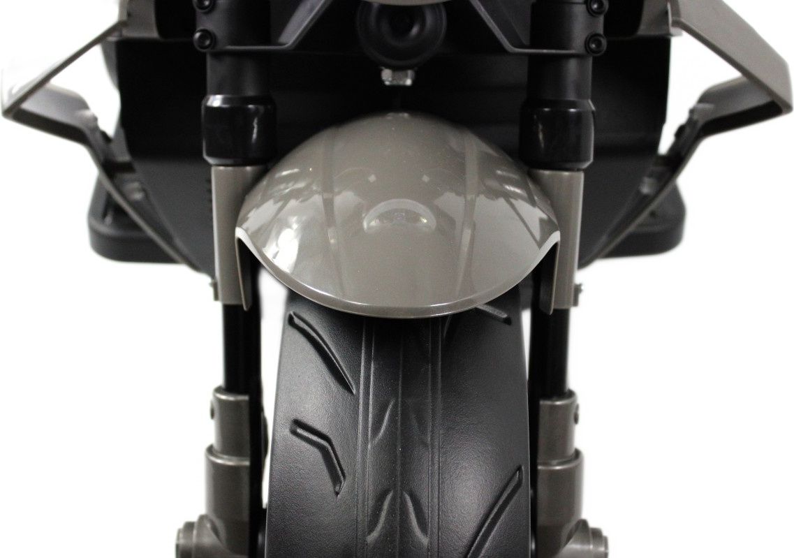 Детский электромотоцикл RiverToys C111MC серый