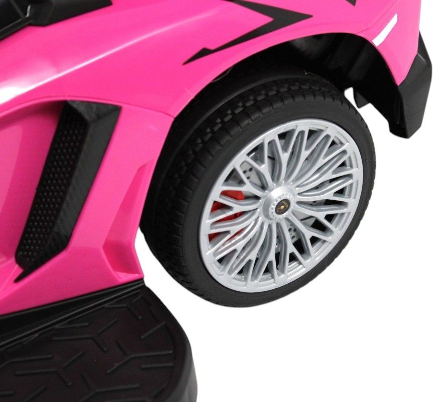 Детский толокар RiverToys (M555MM-H-PINK) розовый