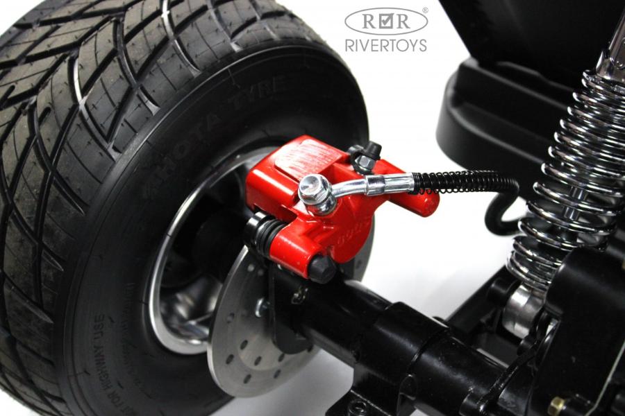 Детский электроквадроцикл RiverToys M009MM черный