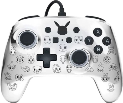 Геймпад PowerA Wireless Controller Pikachu Black and Silver