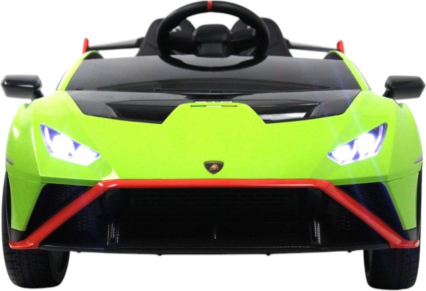 Детский электромобиль RiverToys Lamborghini Huracán STO (E888EE-GREEN) зеленый
