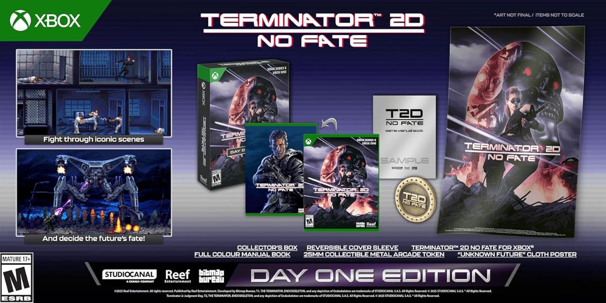Игра Terminator 2D: NO FATE Day One Edition (XBOX One/Xbox Series X, русская версия)