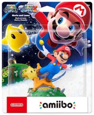 (EU) Интерактивная фигурка amiibo Марио и Люма (Super Mario Galaxy Collection)