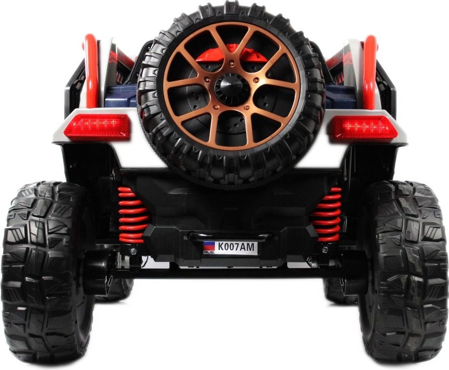 Детский электромобиль RiverToys K007AM серый