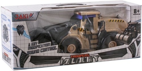 Радиоуправляемый робот JiaQi трансформер бульдозер (TT675)