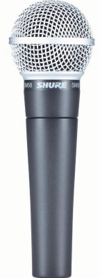 (EU) Динамический микрофон Shure SM58-LCE, вокальный, кардиоидный, с выключателем