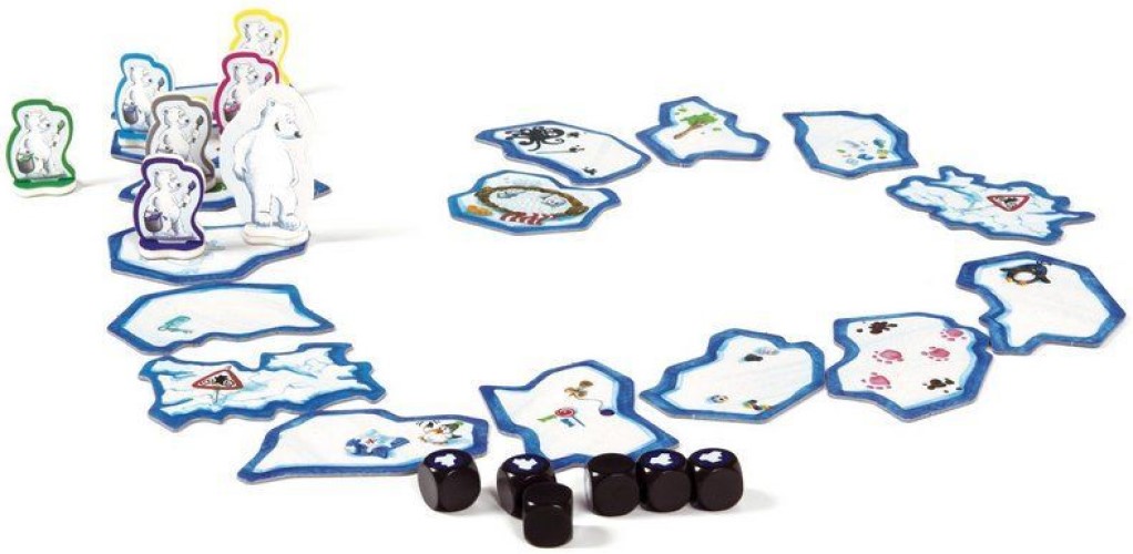 Настольная игра ZVEZDA Снежный папа, детская, ZV-8943