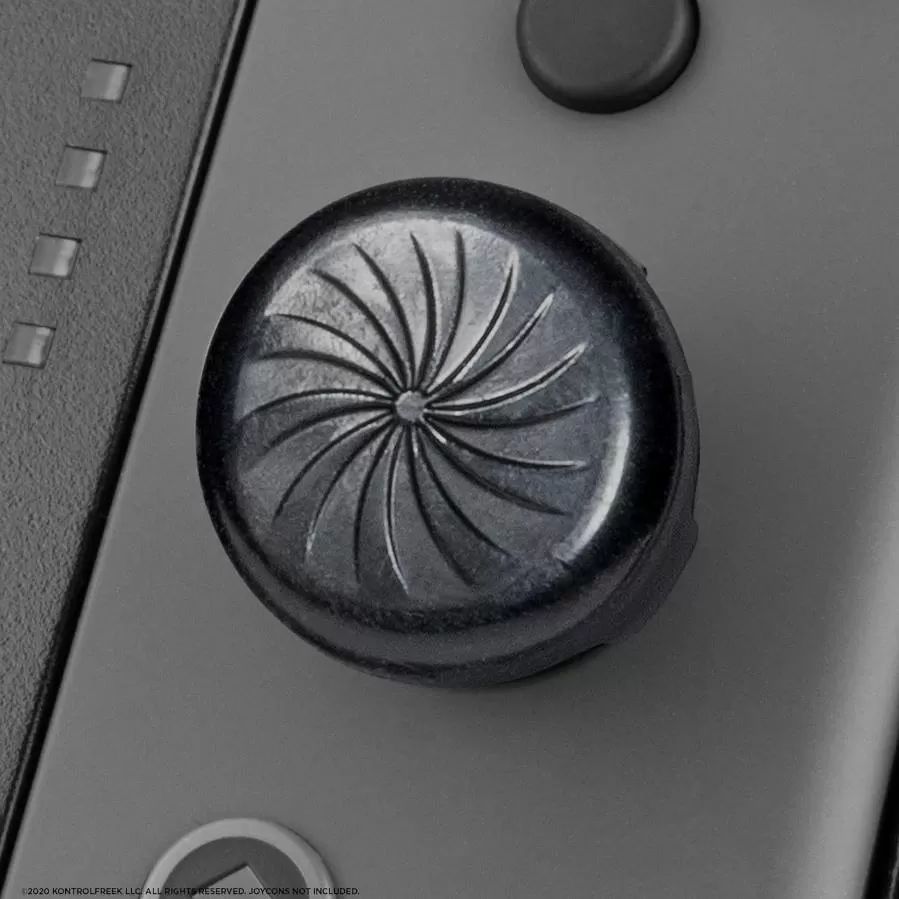 2 средние на стики KontrolFreek Eclipse для Nintendo Switch (черные)