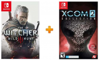 ИгроПак для Nintendo Switch: Ведьмак 3: Дикая охота + XCOM 2 Collection
