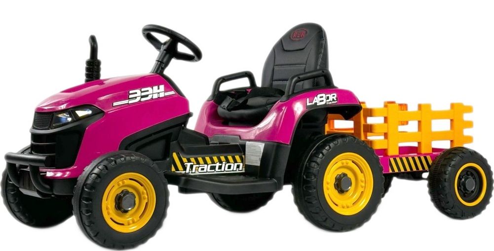 Детский электромобиль RiverToys K111KK розовый