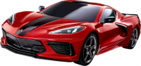 Радиоуправляемая модель туринг Traxxas 4-TEC 3.0 C8 Corvette 4WD RTR 1к10 TQi (TRA93054-4-R)