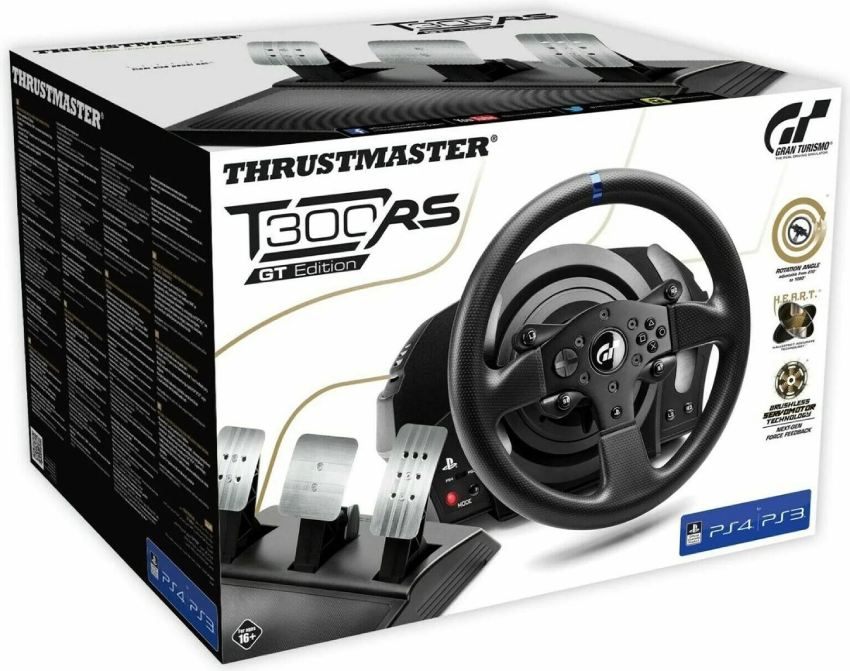 Руль Thrustmaster T-GT II EU + педали