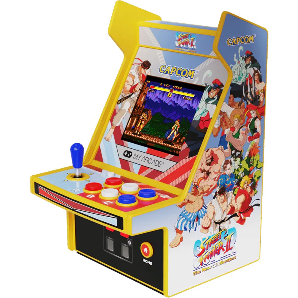 Аркадная игровая ретро приставка консоль My Arcade Super Street Fighter II Micro Player Pro