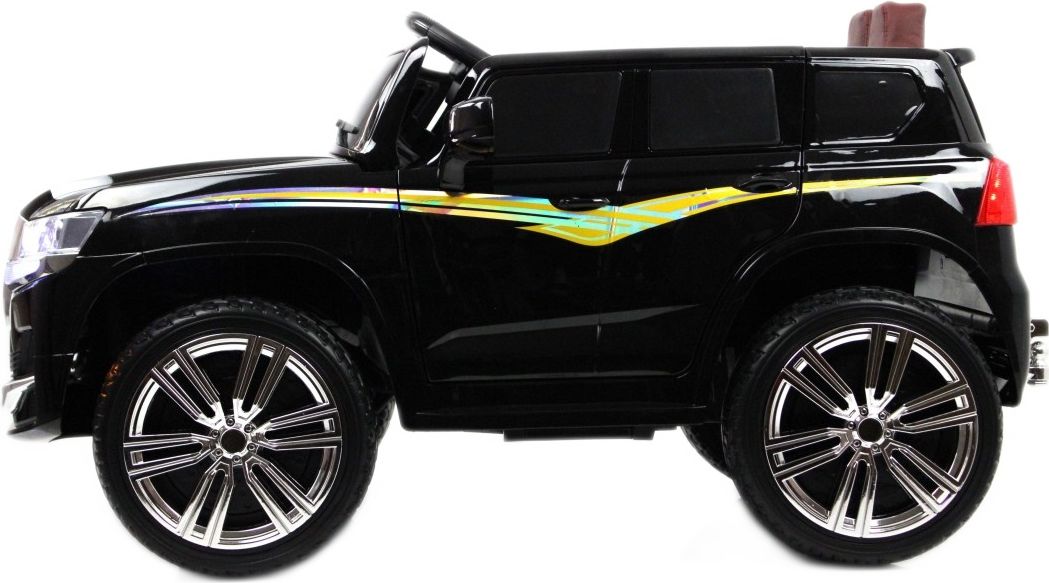 Детский электромобиль RiverToys М555БХ черный глянец