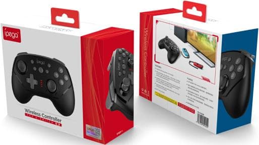 Геймпад iPega Wireless Controller (PG-9162B) для Nintendo Switch (чёрный)