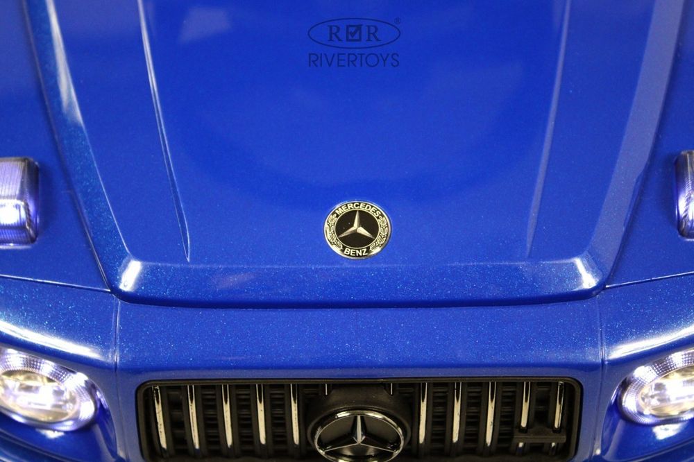 Детский толокар Mercedes-Benz G63 RiverToys (Z001ZZ-B) (синий бриллиант)