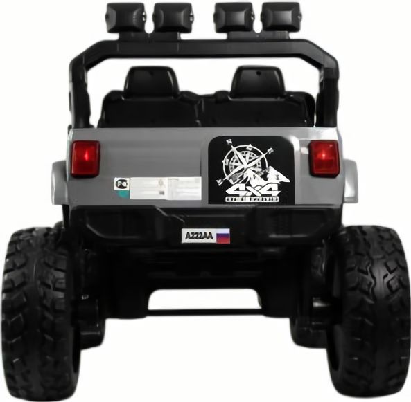 Детский электромобиль Jeep A222AA серый