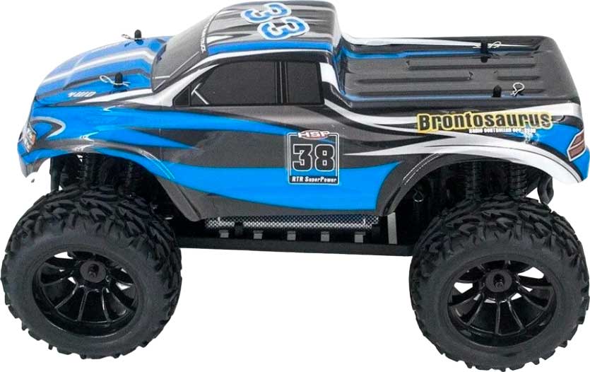 Радиоуправляемая модель HSP Electric Off-Road Car 4WD (1к10) синяя (94111-NC111-BL)