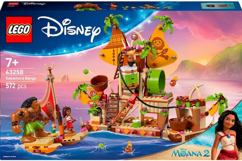(EU) Конструктор LEGO Disney Моана2: Баржа "Какамора" (43258)