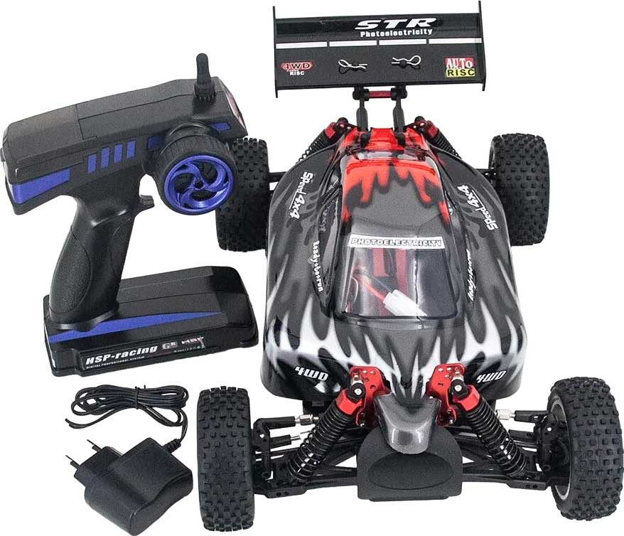 Радиоуправляемая модель HSP XSTR 4WD (1к10) черный (94107-STS01)